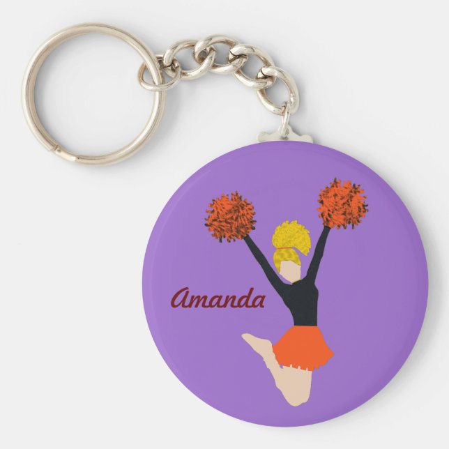 Llavero Amanda_Cheerhead Keychain (Frente)