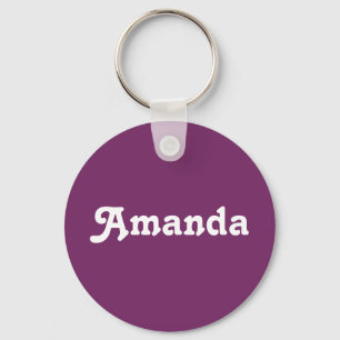 Llavero Amanda de cadena de claves