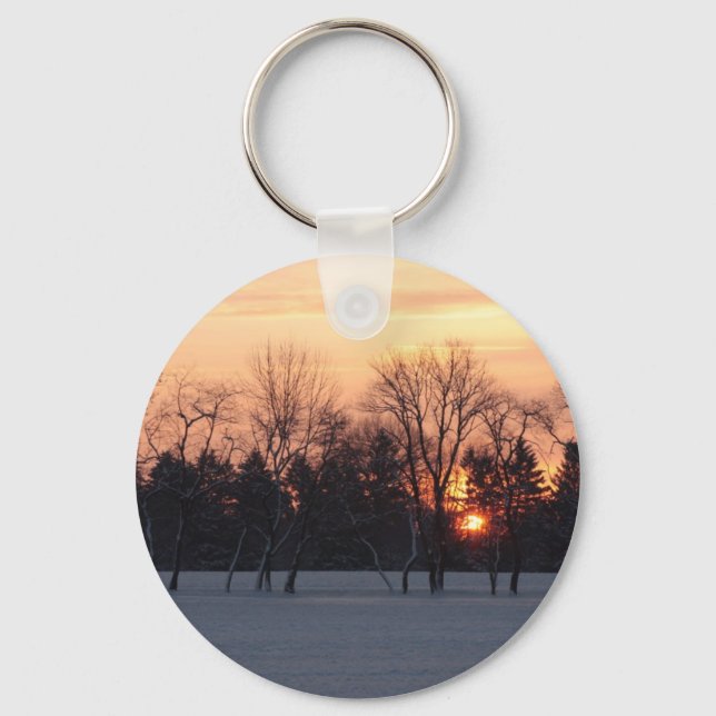 Llavero Amanecer de invierno (Anverso)