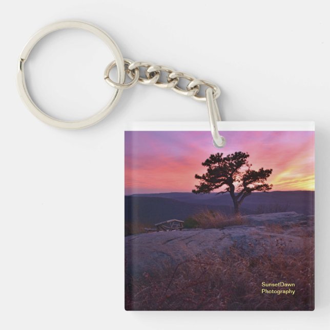 Llavero Amanecer en Perkins Memorial Drive (Frente)