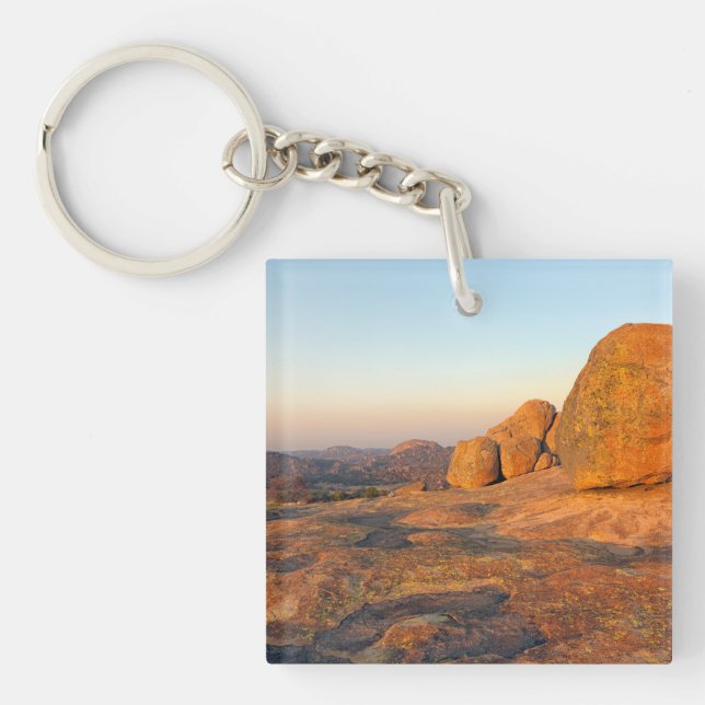 Llavero Amanecer sobre las colinas de Matobo (Frente)