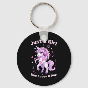 Llavero Amante de K-p de Unicornio Kawaii para Chicas Fans