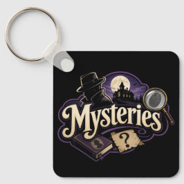 Llavero Amante de la ficción de misterio