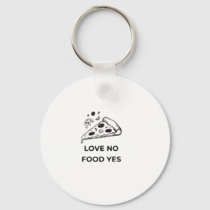 Llavero Amante de la Pizza Divertido