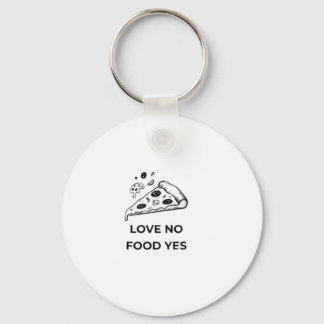 Llavero Amante de la Pizza Divertido