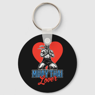 Llavero Amante de Muay Thai Hobby Boxeo Artes Marciales Lu