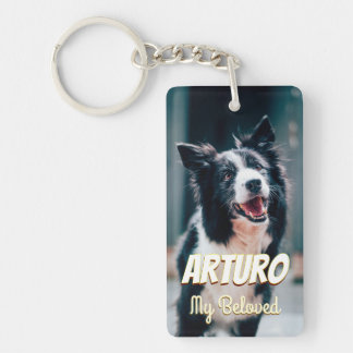 Llavero Amante de Perros Mamá Papá Mascota Lindo