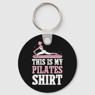 Llavero Amante de Pilates Mujeres Pilates Contrology Yoga