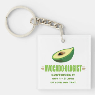 Llavero Amante del Aguacate Divertido
