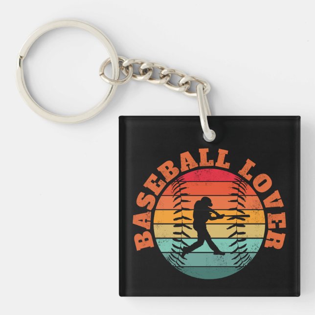 Llavero Amante del béisbol (Frente)