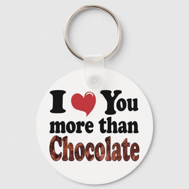Llavero Amante del Chocolate (Anverso)