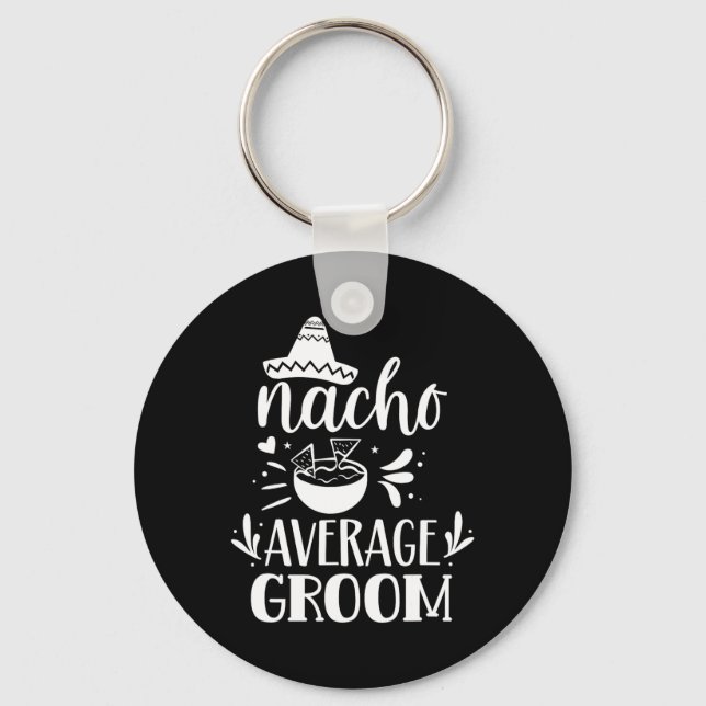Llavero Amante del novio promedio Nacho México país mexica (Anverso)