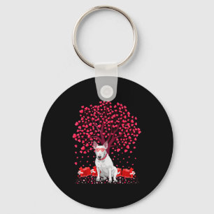 Llavero Amante del perro Bull Terrier Divertido Bull Terri