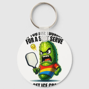 Llavero Amante del pickleball divertido juego de palabras