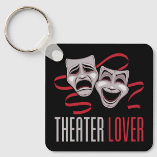 Llavero Amante del Teatro de Comedia y Tragedia