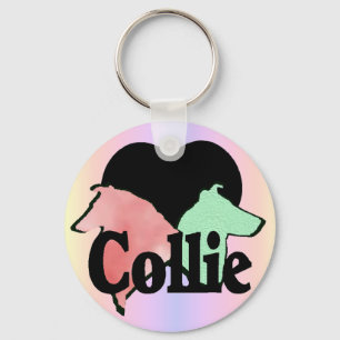 Llavero Amantes ásperos y lisos del collie