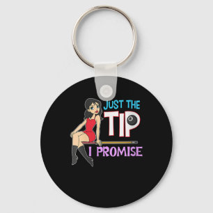 Llavero Amantes de Billiard  Sólo la punta que prometo