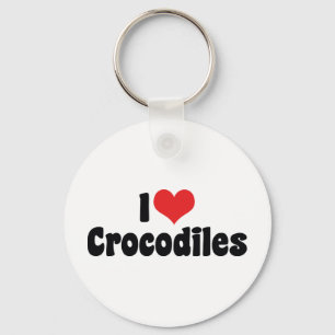 Llavero Amantes de Cocodrilos de Corazón - Amante de Cocod