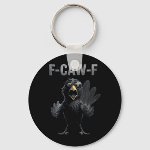 Llavero Amantes de cuervo divertido negro femenino Fcawf F
