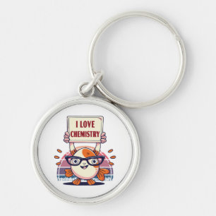 Llavero Amantes de Guppies y Química