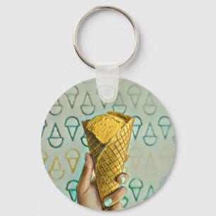 Llavero Amantes de helados de verano