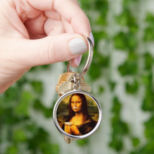 Llavero Amantes de la cerveza Mona Lisa