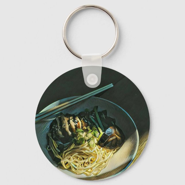 Llavero Amantes de la comida japonesa (Anverso)