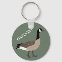 Amantes de las aves: Ilustracion de oca de Canadá 