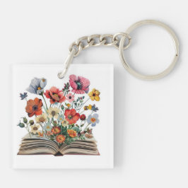 Llavero Amantes de los libros lectores escritores bibliófi