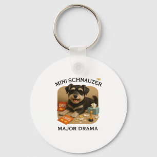 Llavero Amantes de perros Mini Schnauzer