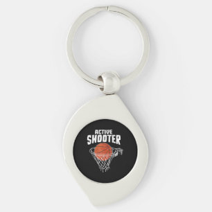 Llavero Amantes del Baloncesto con Tirador Activo Hombres