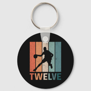 Llavero Amantes del Baloncesto Retro 12 Años