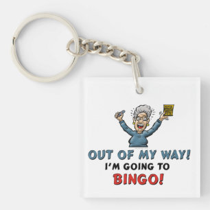 Llavero Amantes del bingo