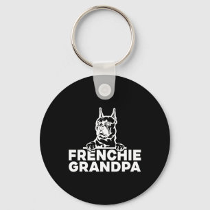 Llavero Amantes del Bulldog francés abuelo