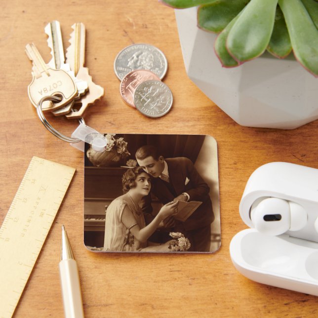 Llavero Amantes románticos, amantes del amor y el romance (Escritorio )