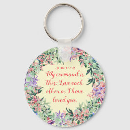 Llavero Amar a los demás - Tecla de botón