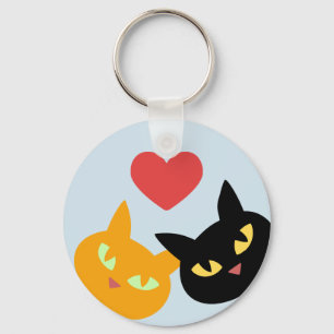 Llavero Amar a los gatos