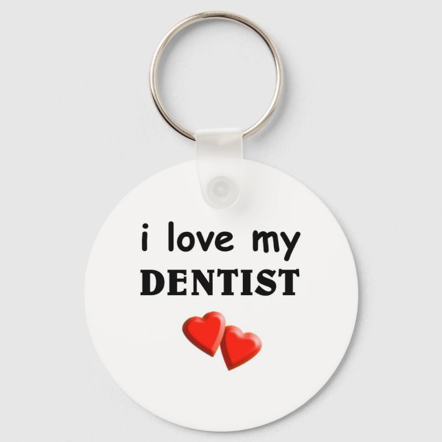 Llavero Amar a mi dentista (Anverso)