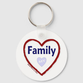 Llavero Amar a mi familia