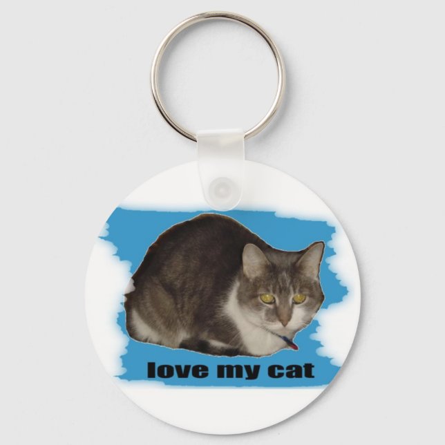LLAVERO AMAR A MI GATO (Anverso)