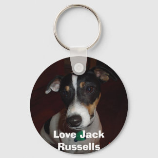 Llavero Amar a mi Jack Russell Keychain