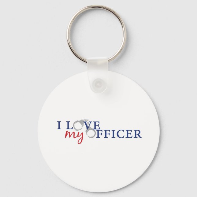 Llavero Amar a mi oficial (Anverso)