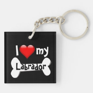 Llavero Amar a mi Personalizado de la Raza del Perro (entr