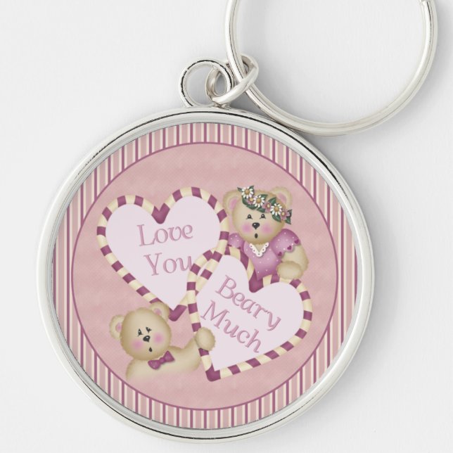 Llavero Amar a ti antes que a mucha Keychain (Frente)