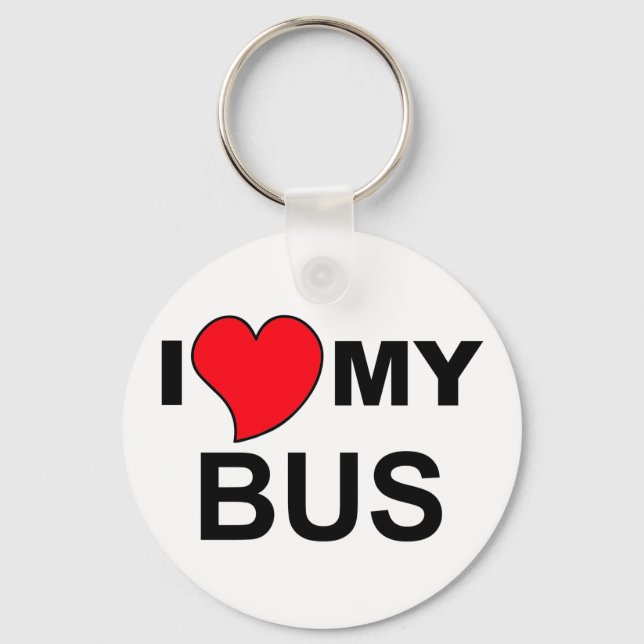 Llavero Amar mi bus (Anverso)