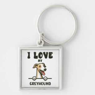 Llavero Amar mi Greyhound