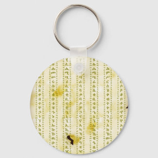 Llavero Amárico Fidel en Pergamino Antiguo