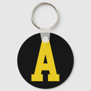 Llavero Amarillo a' sobre rojo para Alvin Costume Hallowee