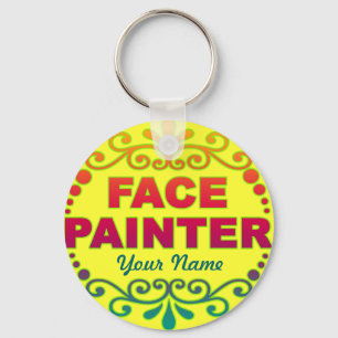 Llavero Amarillo arcoiris