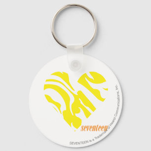 Llavero Amarillo cebra 4